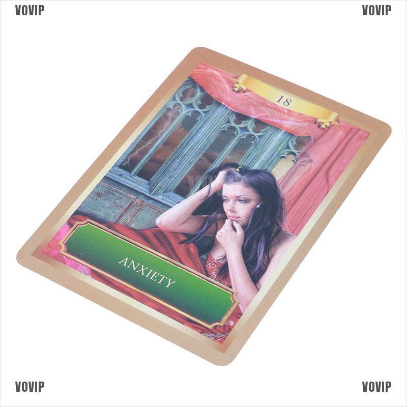 Thẻ bài tarot tiên tri bằng tiếng Anh hướng dẫn trò chơi bói toán