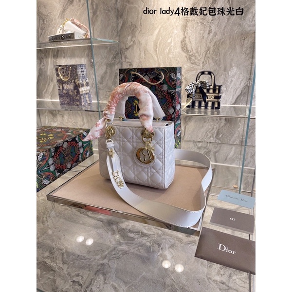 Túi xách/Túi đeo chéo Dior CD da mềm dây đeo bản to khóa logo đúc dày cao cấp