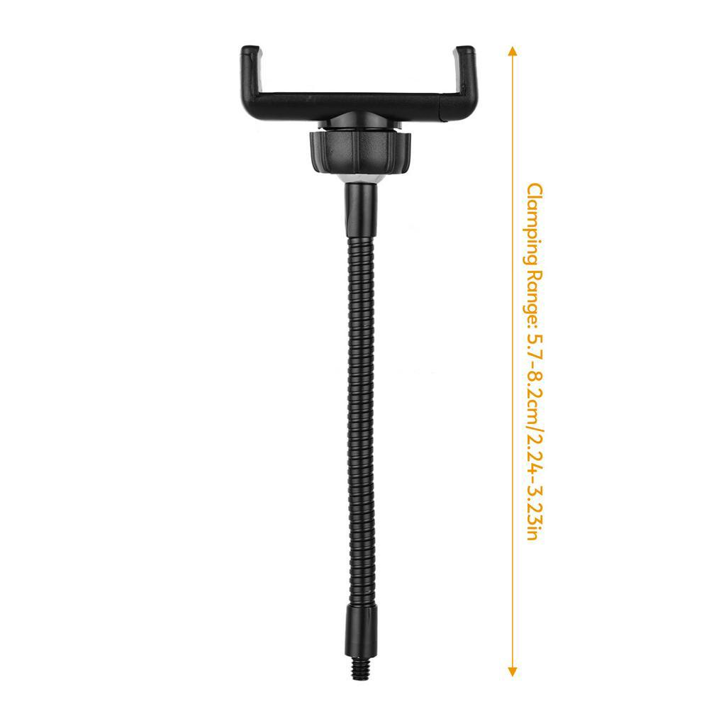 Giá Đỡ Kẹp Điện Thoại Có Thể Gập Lại Với Vít 1/4 Gắn Đèn LED Cho Điện Thoại Thông Minh iPhone Android