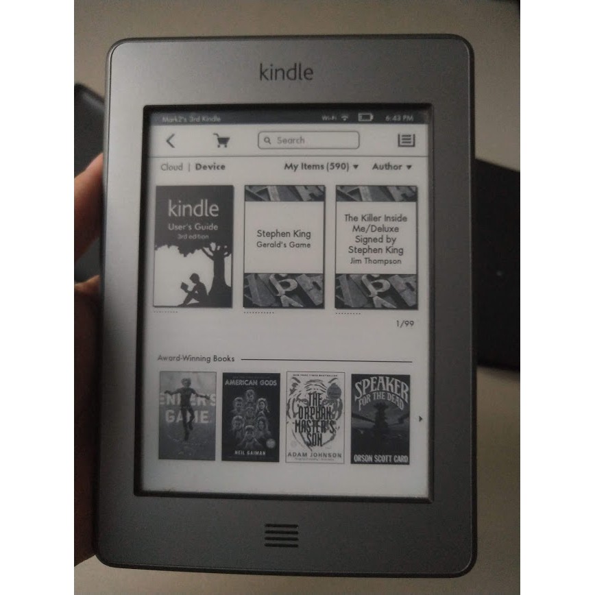 Máy đọc sách Kindle dòng cũ (2nd, 3th, 4th & 5th Gen, Kindle Touch) | BigBuy360 - bigbuy360.vn