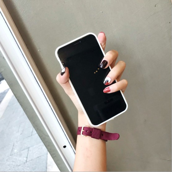 (Hàng nhập) Ốp Iphone Acrylic tráng gương có kèm giá đỡ sang trọng cho IPhone 11 Pro Xs Max XR XS 6 7 8 Plus