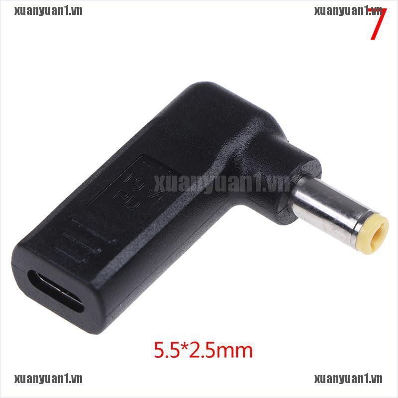 Giắc Cắm Sạc Chuyển Đổi usb type c female dc Cho Laptop XUANYUAN1