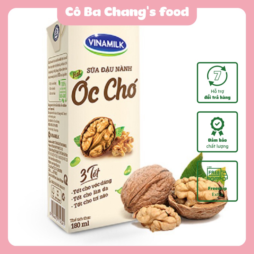 Sữa óc chó Vinamilk 180ml
