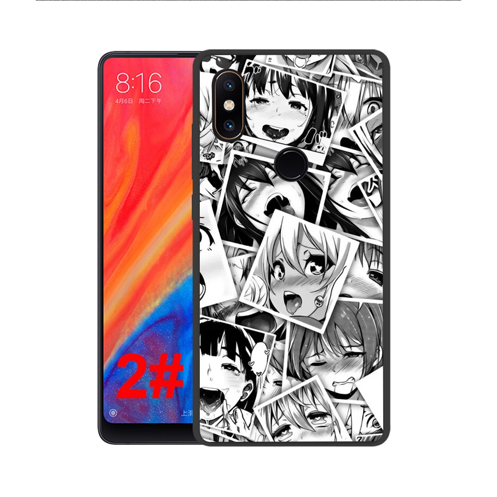 Ốp điện thoại từ silicon mềm in hoạt hình Ahegao cho REDMI K20 PRO NOTE 5 6 7 8 PRO 8T