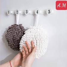 Khăn lau tay nhà bếp bông lau tay thấm hút nước nhanh khô tiện lợi