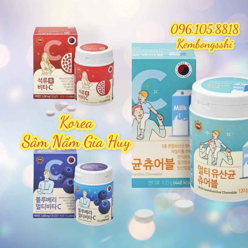 [HÀNG MỚI VỀ] Viên Vitamin C JEJU Tangerine Multivita C Hàn Quốc 4000mg (656)