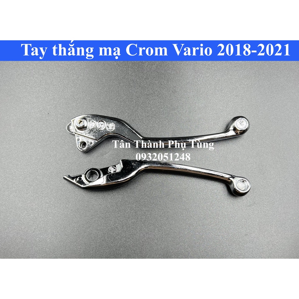Tay thắng mạ Crom Malaysia Vario- 1 cặp