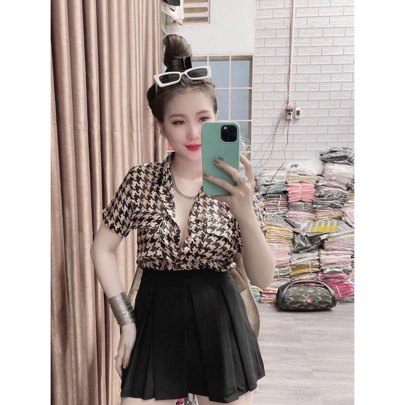 Áo sơ mi cộc zizac 2 túi hộp | BigBuy360 - bigbuy360.vn