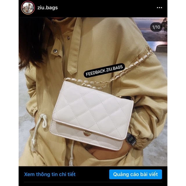 TÚI KẸP NÁCH NỮ VÂN TRÁM MỚI ĐEO 2 KIỂU 2074 [ẢNH THẬT KÈM FEEDBACK]