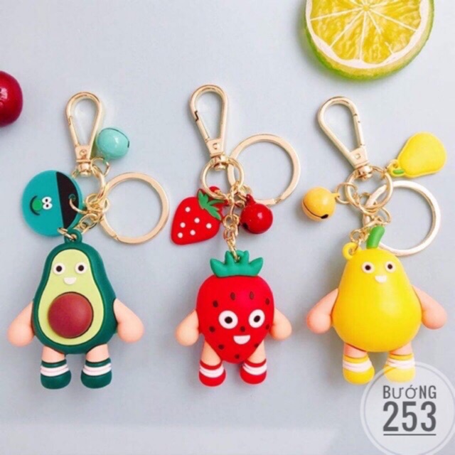 [SỈ 2.8k] Móc khoá, móc treo túi cặp ba lô cute