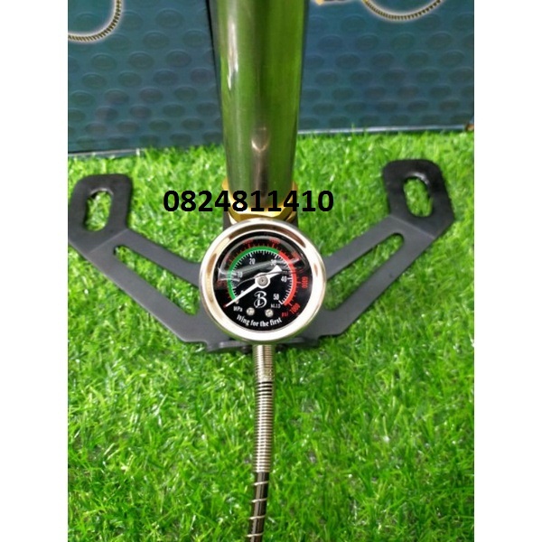Bơm Tay Cao Áp Ô Tô PC Đồng Hồ To Lọc Ẩm To 50mpa FB Chính Hãng