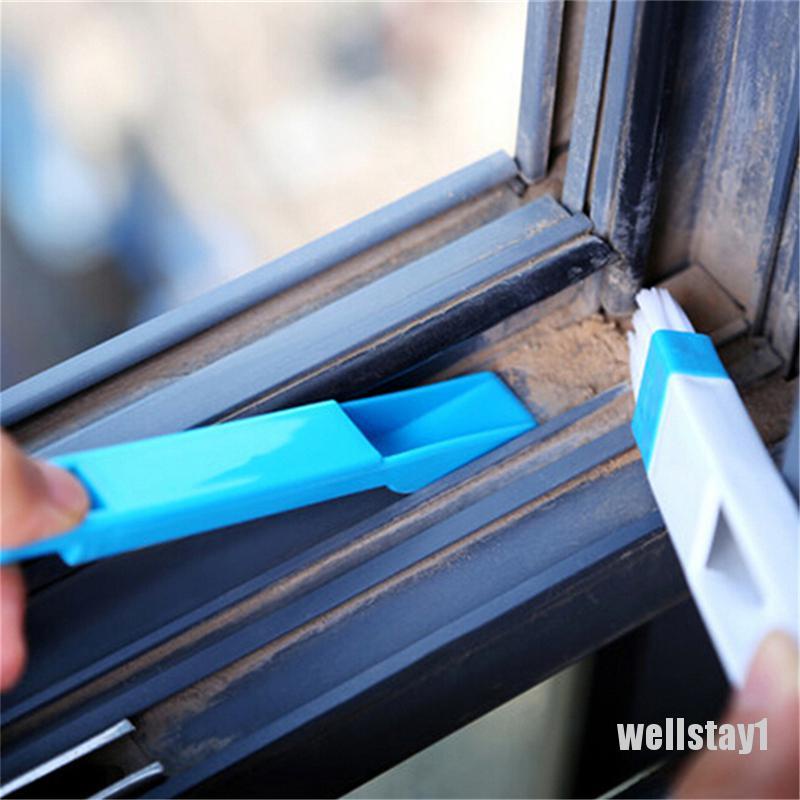 Bàn Chải Làm Sạch Bụi Đánh Bóng Cửa Sổ 2 Trong 1 Nook Cranny