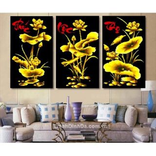 Tranh đính đá phúc lộc thọ đẹp