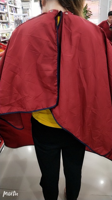 Áo choàng cắt tóc chuyên nghiệp cao cấp Zin tiện lợi, dễ sử sụng