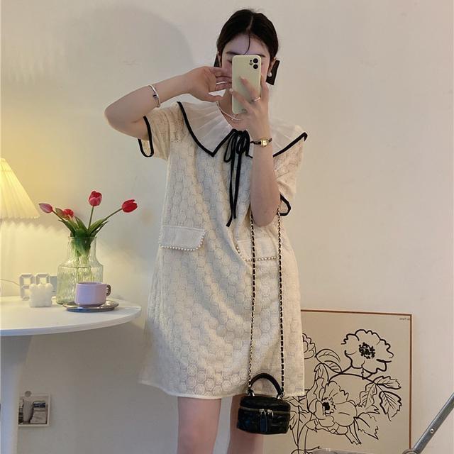 Xiaoxiang Đầm Thêu Hạt Cao Cấp Thời Trang Mùa Hè Dành Cho Nữ