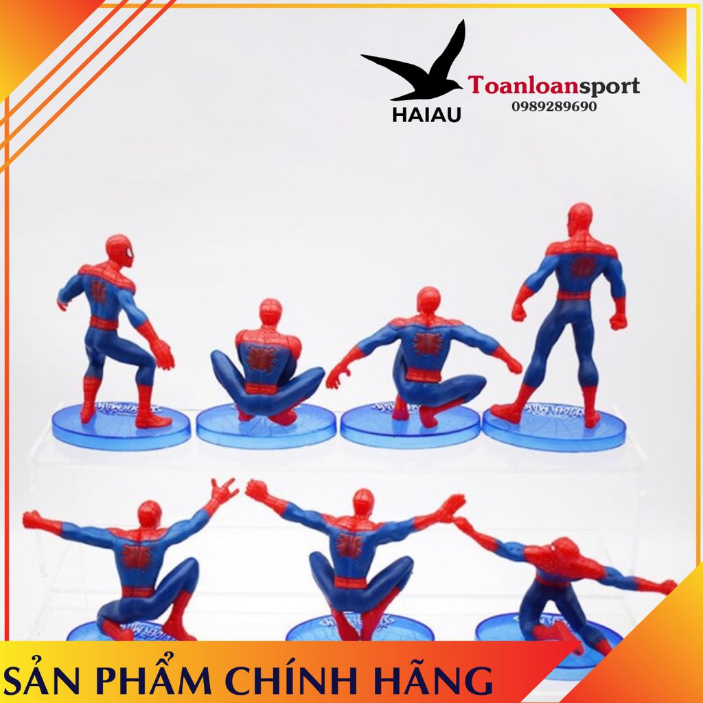 Bộ 7 nhân vật siêu nhân người nhện.
