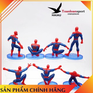 Bộ 7 nhân vật siêu nhân người nhện.