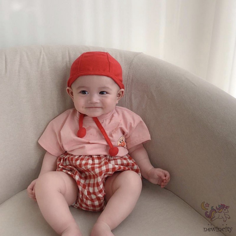 Set Áo Thun Tay Ngắn &amp; Quần Short Cho Bé