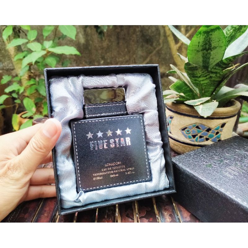 Nước hoa nam chính hãng FIVE STAR 5 SAO LONKOOM 100ml mùi hương nam tính mạnh mẽ sang trọng thơm lâu | Thế Giới Skin Care