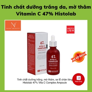 Tinh chất làm trắng, mờ thâm, se khít lỗ chân lông Vitamin C 47% Histolab