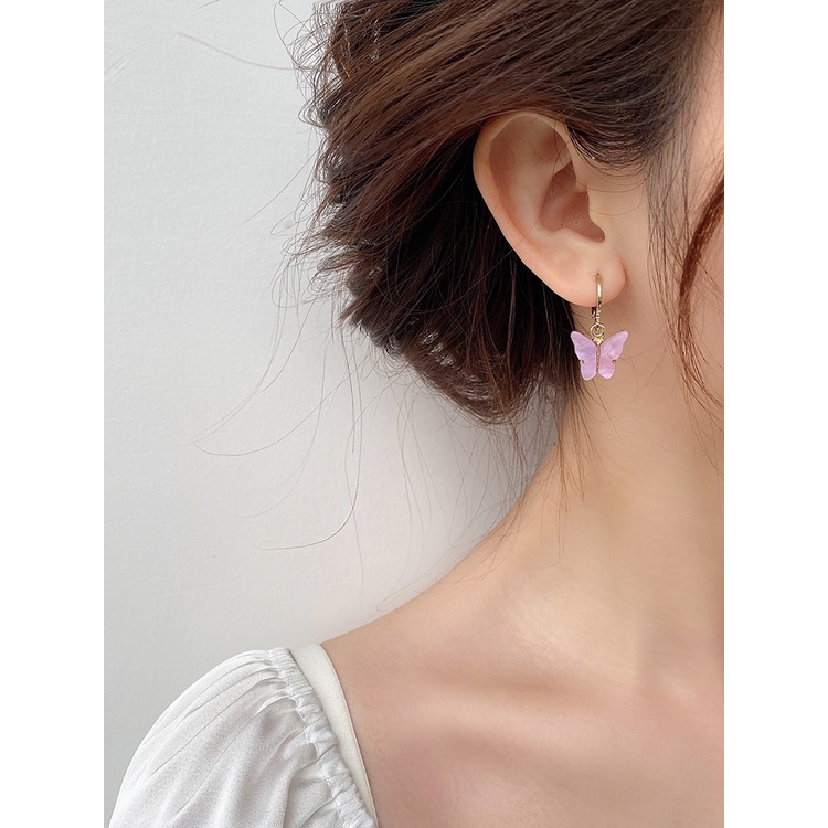 Bông Tai Hình Bướm Thời Trang Mùa Hè Xinh Xắn Cho Nữ