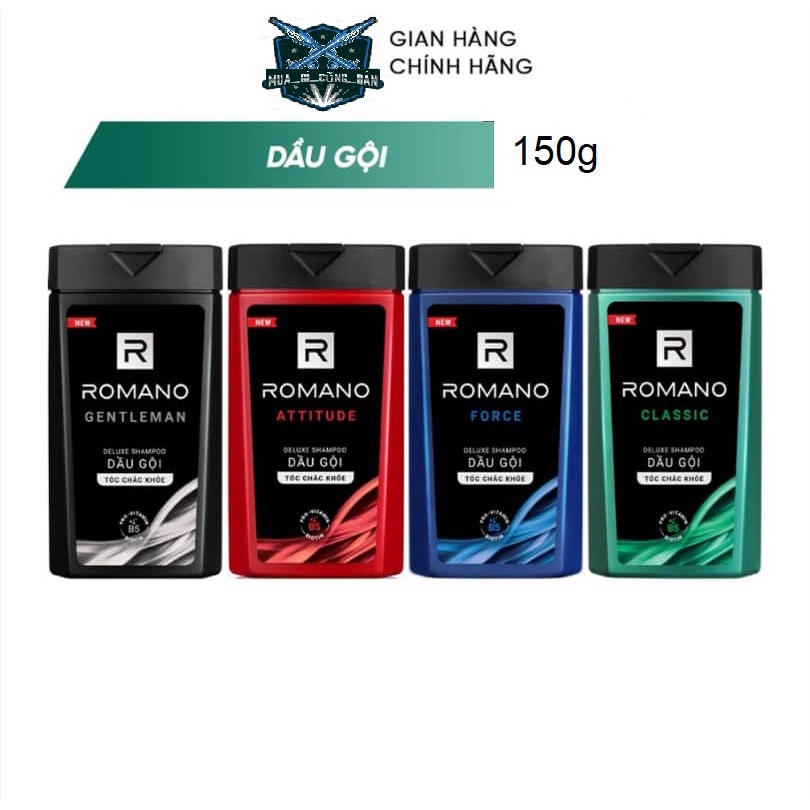Dầu Gội Nam Romano 150G