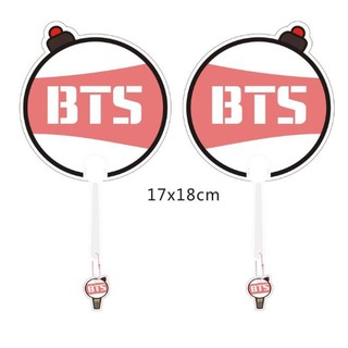 Quạt cầm tay lightstick bts