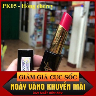 SON LÌ ASAMI MATTE(son đen siêu lì không thâm môi)