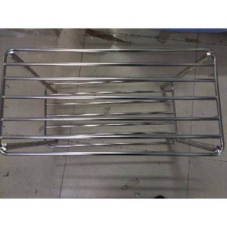 Kệ trạn inox úp xoong, nồi, rổ rá tiện dụng 3 tầng 60cm