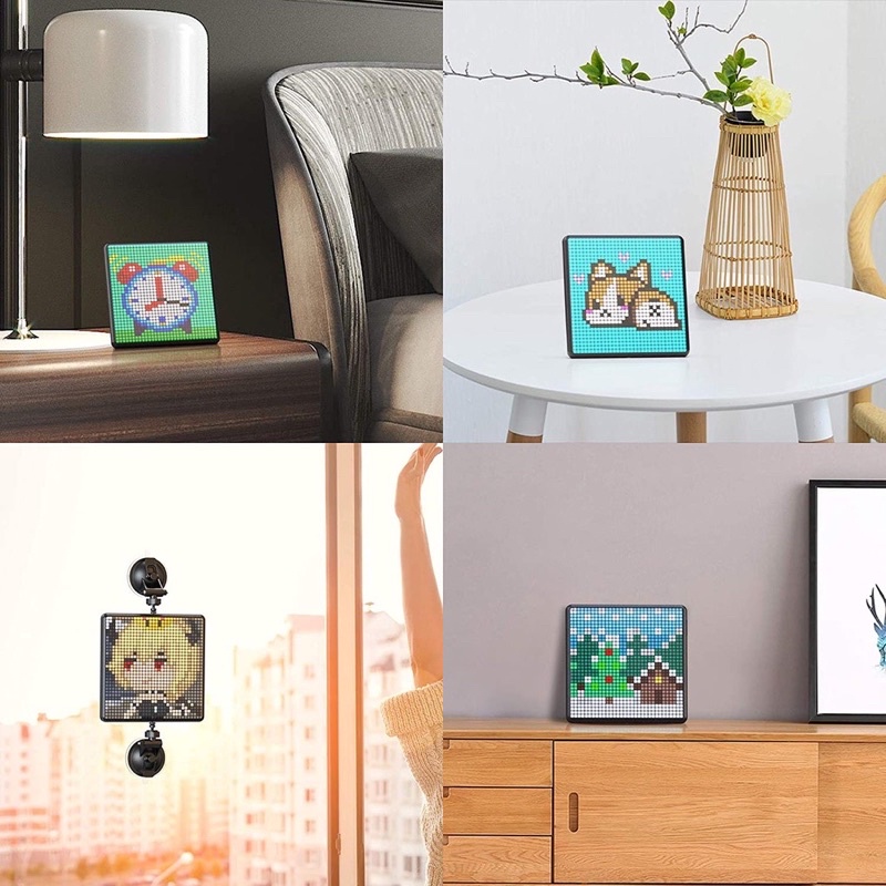 Sẵn Màn hình LED Divoom Pixoo Max 32x32 pixel tích hợp App nhiều tính năng