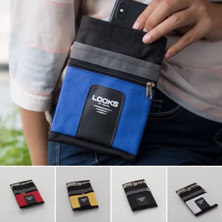 Túi kín Nhật Bản an toàn tiện dụng Looks by Hotta; đựng điện thoại, ví, đồ cá nhân; hàng nội địa Japan, hình thật