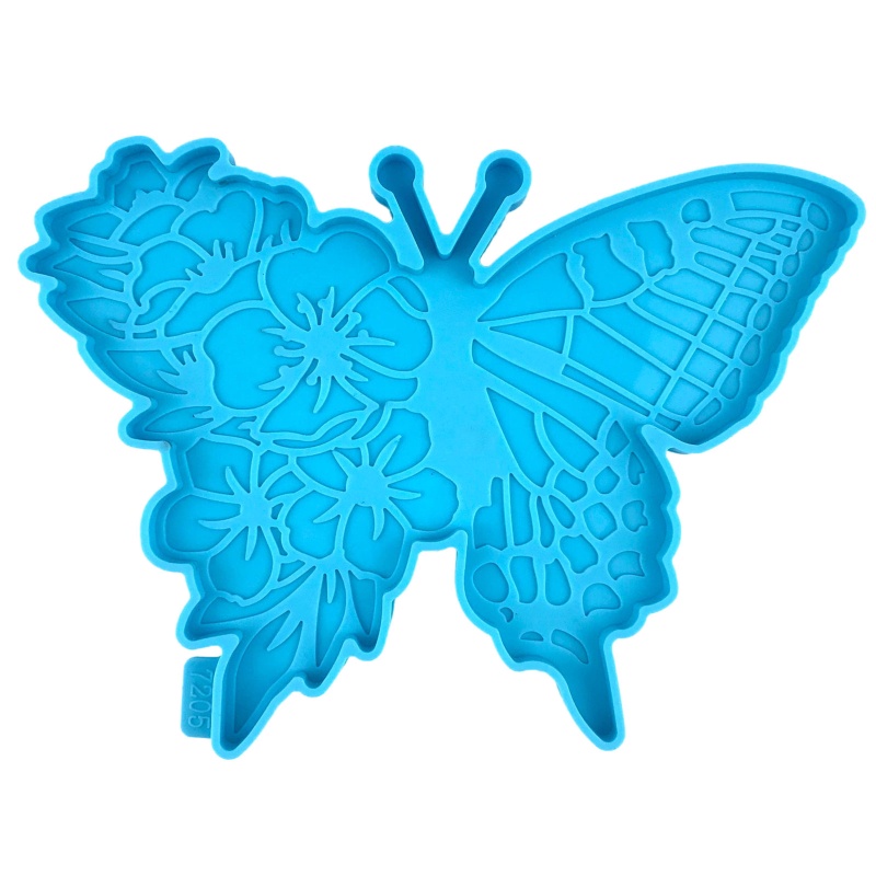 Sa Khuôn Silicone Làm Đế Lót Ly Hình Bươm Bướm Diy