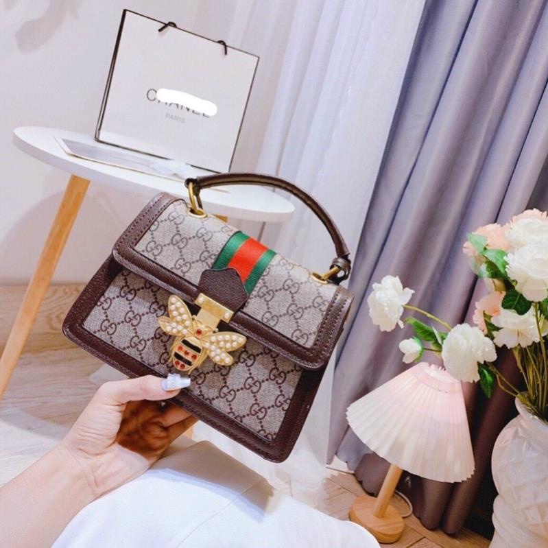 Túi Ong Sọc Cờ size 23cm vỡ hộp ảnh tự chụp loại đẹp SHOP