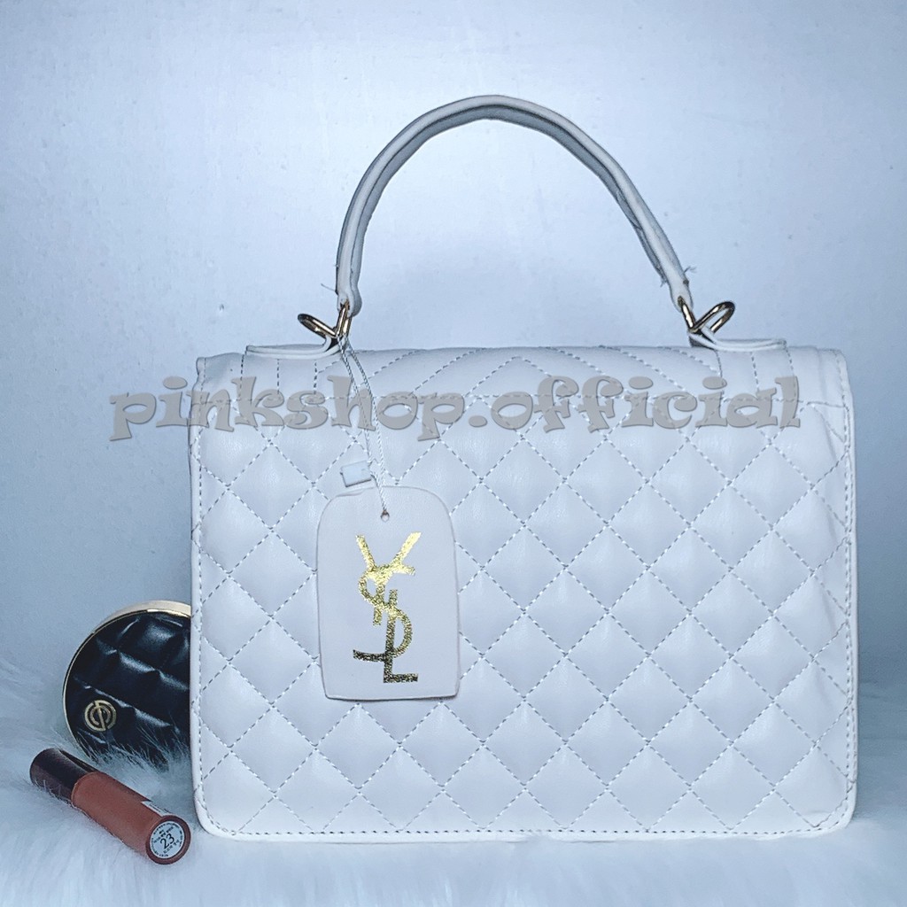 Túi xách nữ cao cấp lịch sự , Túi đeo chéo nữ dây xích bản to phối đồ cực đẹp Pink Shop TSPS29 | BigBuy360 - bigbuy360.vn