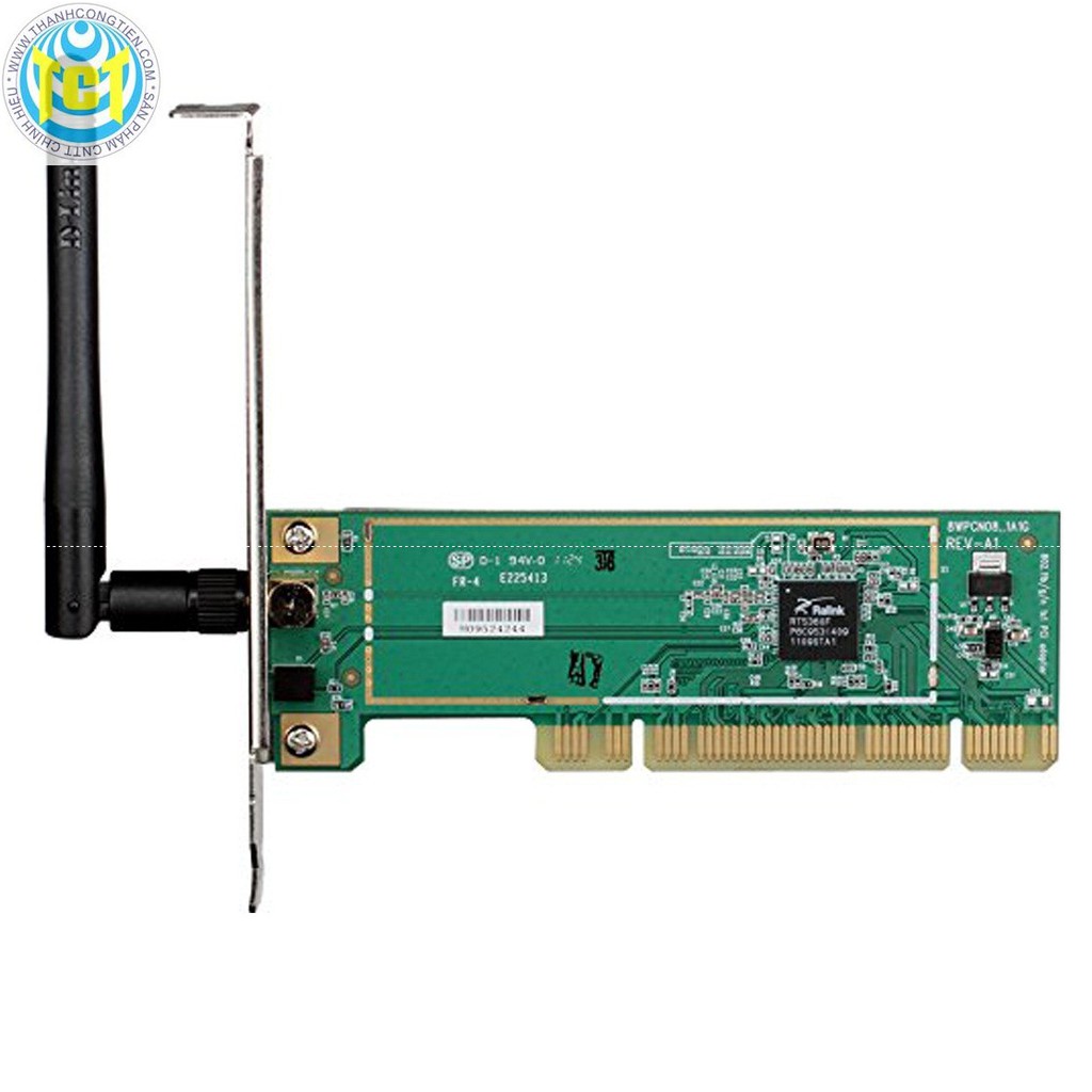 D-LINK DWA-525 Card mạng Wireless PCI, chuẩn N150Mbps, ăng-ten rời