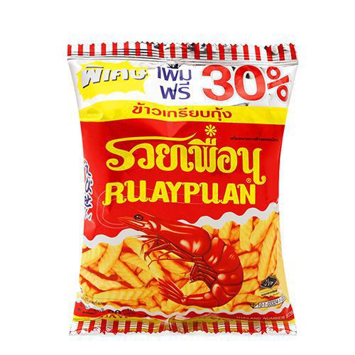 Lốc 12 Gói Snack Tôm Thái RUAYPUAN 240gr