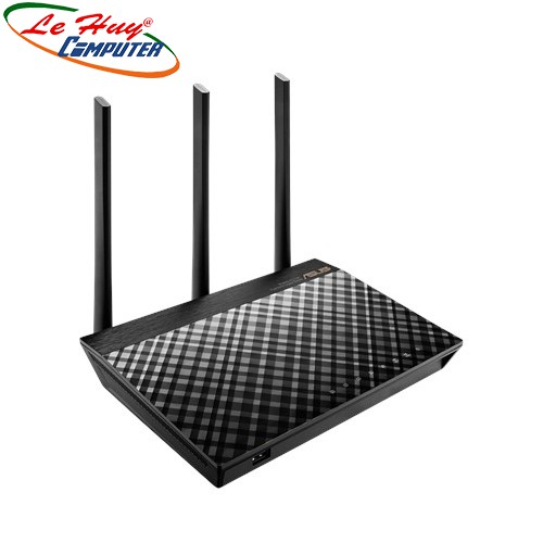 Router Wifi Mesh Asus RT-AC66U B1 Băng Tần Kép AC1750 AiProtection - Hàng Chính Hãng