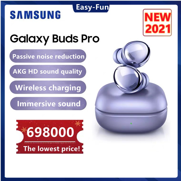 Tai Nghe Bluetooth Galaxy Buds Pro Chính Hãng/Tai Nghe Bluetooth Không Dây Samsung / Sạc Không Dây / Chất Lượng âm Thanh Akg / Tai Nghe Khử Tiếng ồn