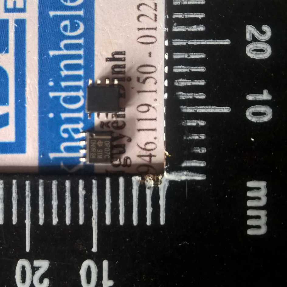 5 con OP07C OP07 SOP8 1*opamp OPAMP Đơn CHÂN dán (giá 5 con) KDE1202