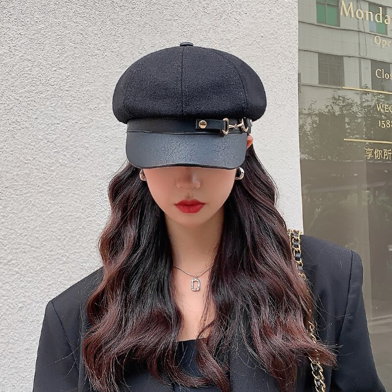 Nón beret da phong cách retro dành cho nữ