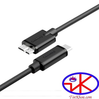 Cáp chuyển Type-C to Micro B 3.0 Unitek YC475BK dài 1m