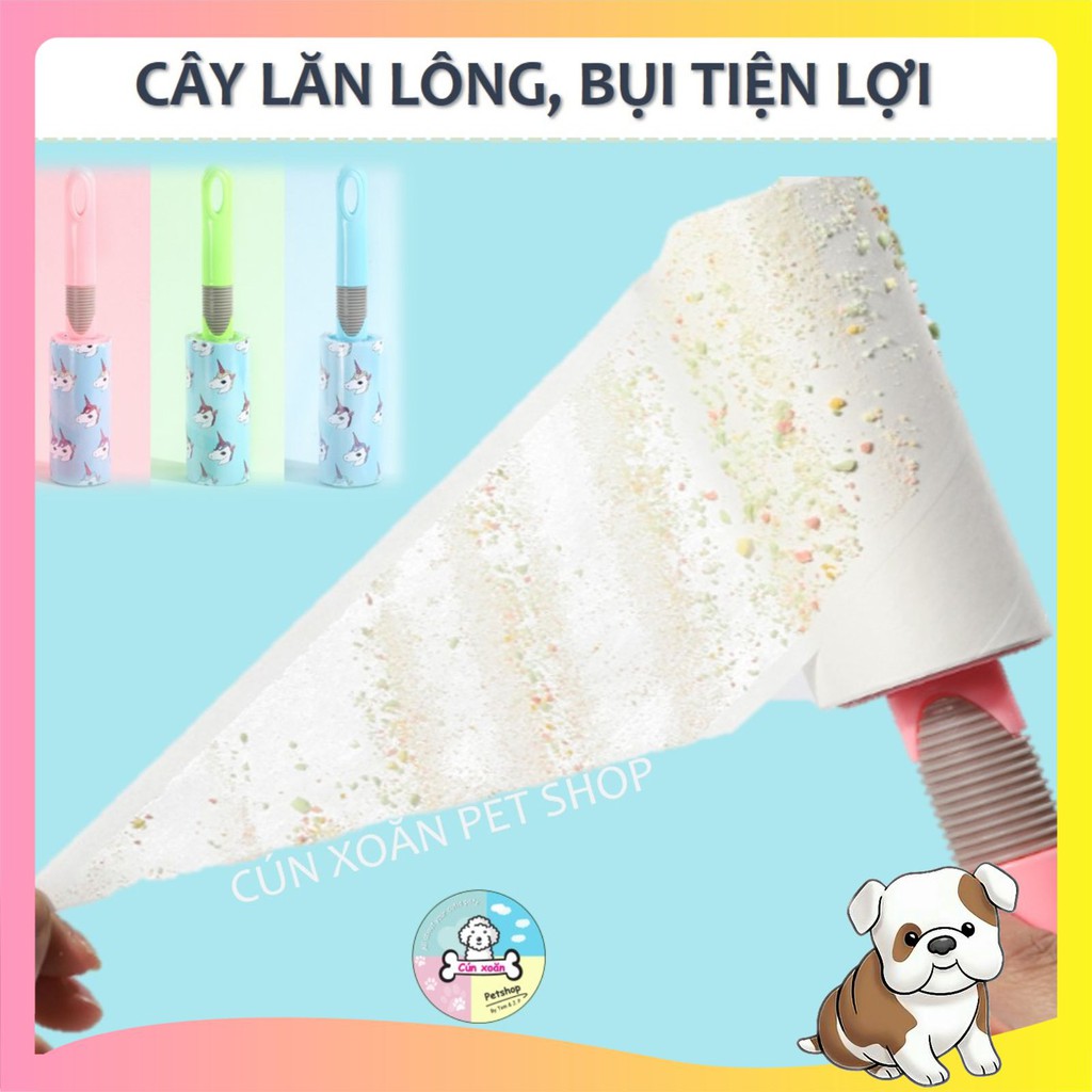 Cây lăn lông cầm tay (Tái sử dụng 40 lần)