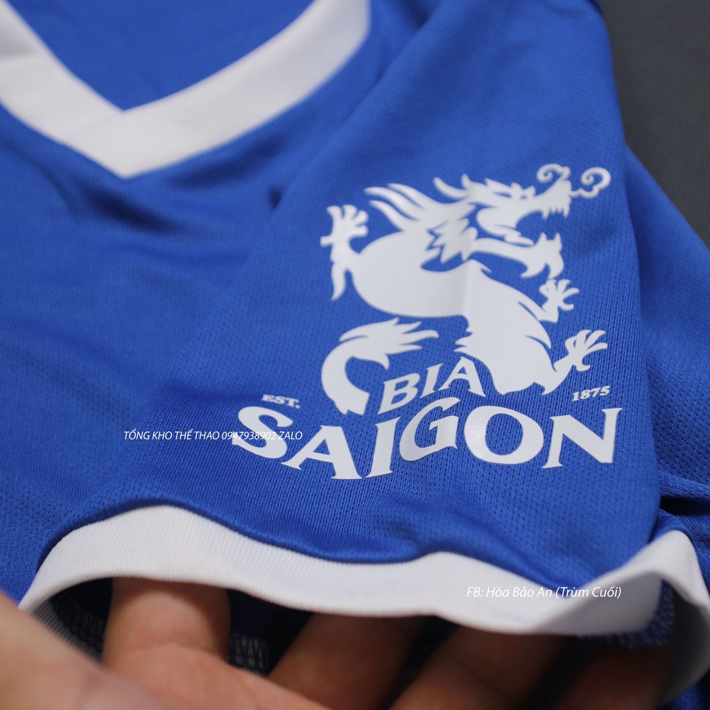 Áo Bóng Đá Câu lạc bộ Leicester City sân nhà mùa giải 2022-2023, Vải  thái chuẩn áo thi đấu phom 43-90kg