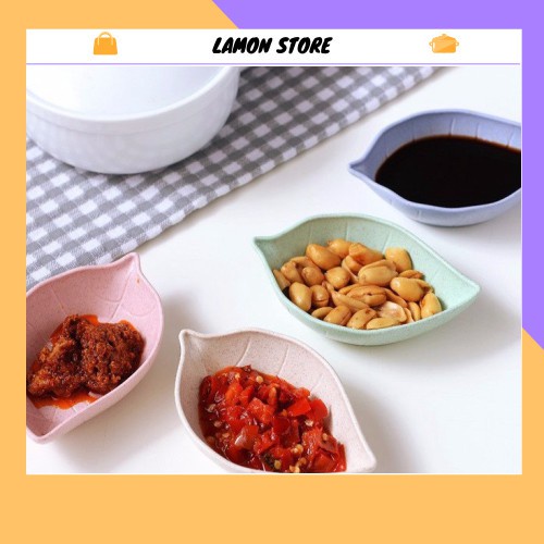 ĐĨA ĐỰNG GIA VỊ BẰNG LÚA MẠCH NHIỀU MÀU vrg1452 Lamon Store