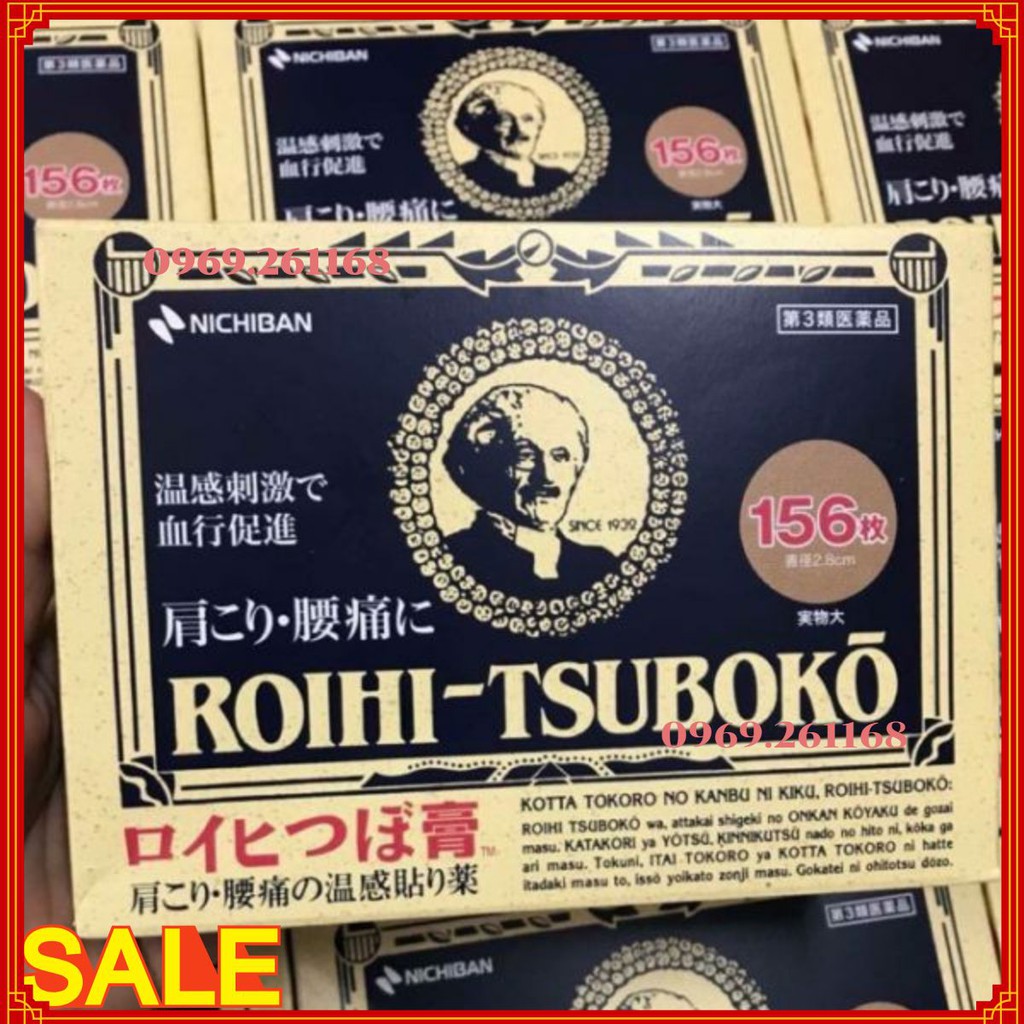 Miếng dán huyệt đạo giảm đau Roihi Tsuboko Nhật Bản