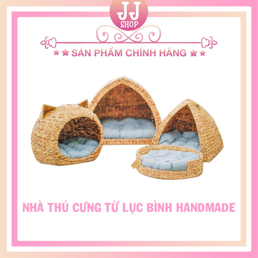 NHÀ CHO THÚ CƯNG TỪ LỤC BÌNH - HÀNG HANDMADE TỪ CÂY LỤC BÌNH