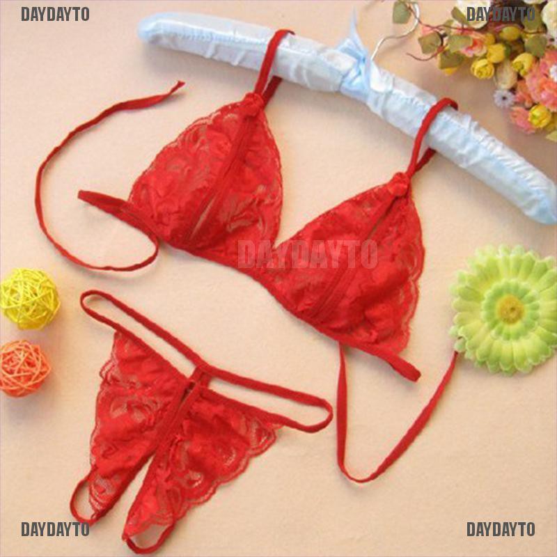 Bộ Đồ Lót Ren Không Dây Gợi Cảm Cho Nữ