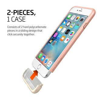 Ốp lưng iPhone 6S Plus Style Armor (Vàng hồng)
