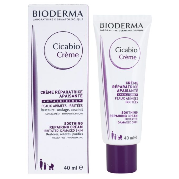 Kem dưỡng ẩm phục hồi da dưỡng chuyên sâu Bioderma Cicabio Crème 40ml