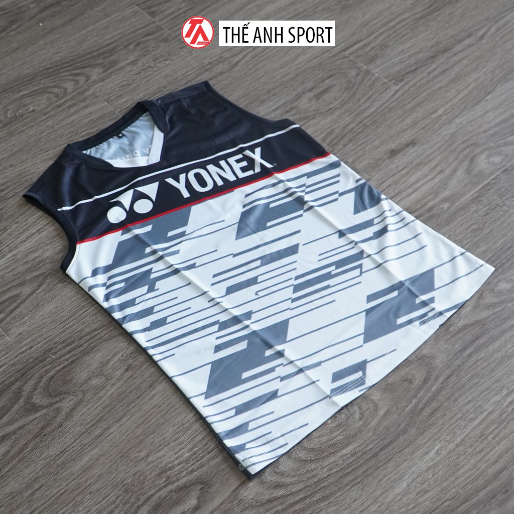 Áo cầu lông sát nách, Áo YONEX mới nhất size M L XL XXL